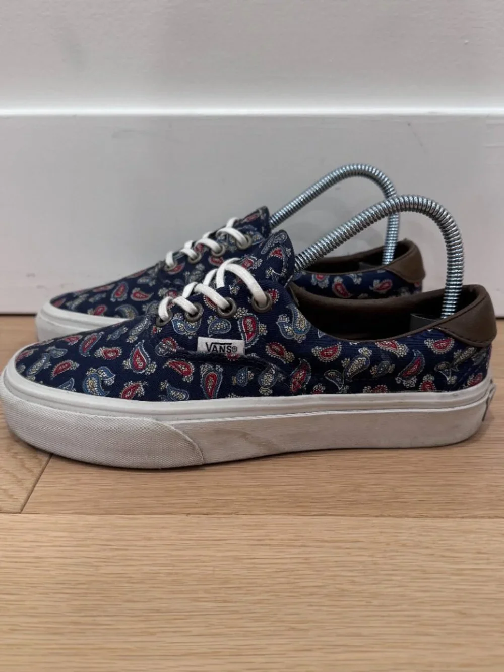 Vans Premium Authentic Shoes Blue Paisley Women's 5 US
